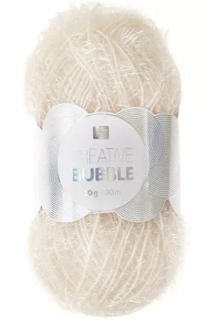 Creative Bubble - Fil à crocheter pour éponge tawashi - Crème x50g Spedito Oggi