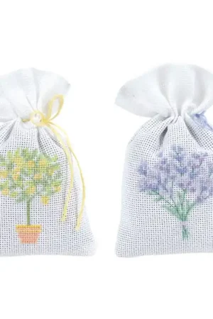 Prezzo Basso Kit Punto Croce - Sacchetti Profumati - DMC