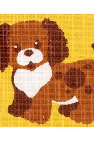 Offerta Del Giorno Kit di tela per bambini - Il piccolo cane - Vervaco