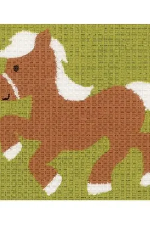 Esclusivo Kit di tela per bambini - Il pony - Vervaco