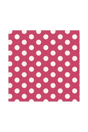 Super Prezzo Tilda Medium Dots Red, Tessuto Rosso a Pois