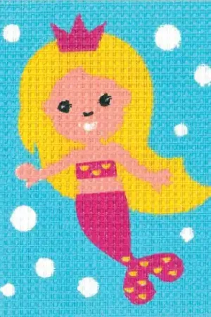 Miglior Prezzo Kit di tela per bambini - Sirena - Vervaco