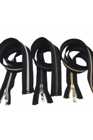 Cerniera Zip Lampo Nylon Divisibile Cursore Metallo Moda Catena 6 Lunga 100 Cm Spedizione Gratuita