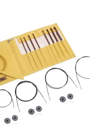 Set di Uncinetti Tunisini Natural - Prym Consegna Rapida