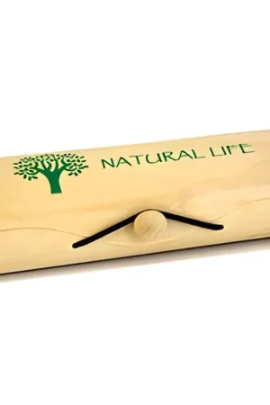 Offerta Speciale Custodia Ovale in Legno per Uncinetti - Natural Life