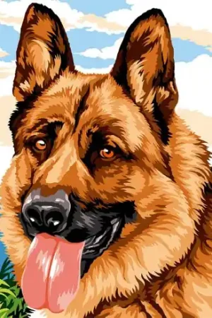 Canovaccio antico - Pastore tedesco - Margot de Paris Prezzo Scontato