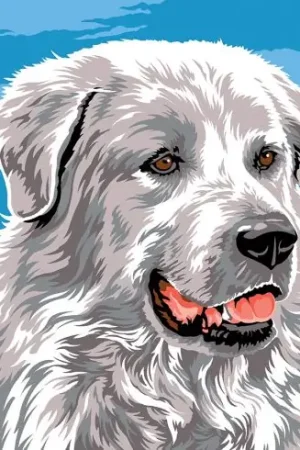 Consegna Rapida Canovaccio antico - Pastore degli abruzze - Margot de Paris