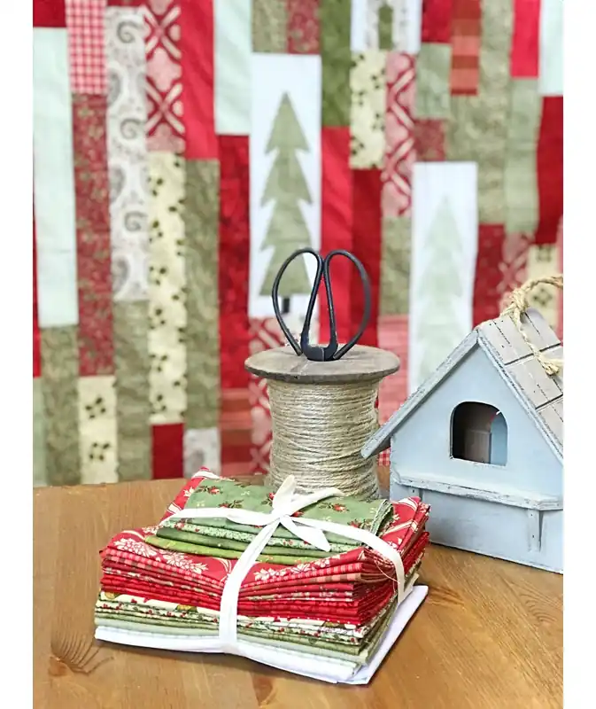 Kit per realizzare il Red Winter Quilt - dal libro Some Kind of Wonderfull Compra Oggi Stesso