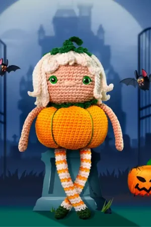 Kit Amigurumi Halloween Zucca - Circulo Occasione