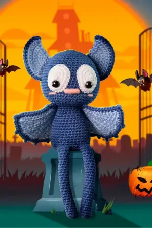 Subito Disponibile Kit Amigurumi Halloween Pipistrello - Circulo