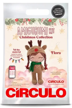 Kit Amigurumi Natale - Flora - Círculo Popolare