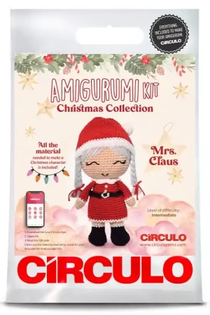 Occasione Imperdibile Kit Amigurumi Natale - Mrs. Claus - Círculo