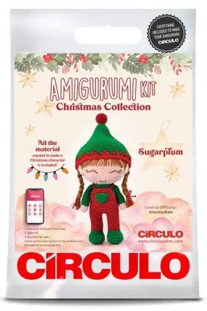 Kit Amigurumi Natale - Sugarplum - Círculo Spedizione Gratuita