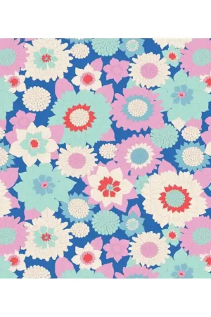 Tilda 110 Boogie Flower Blue - LemonTree Non Perdere