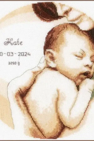 Prezzo Ridotto Kit a Punto Croce - Mamma e Bambino - Vervaco