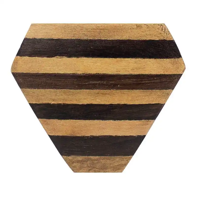 Bottone in Legno con Forma Geometrica Acquista Ora