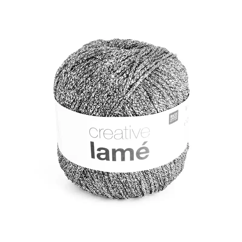 Sconto Laine Creative Lamé - Rico Design - Argenté x25g