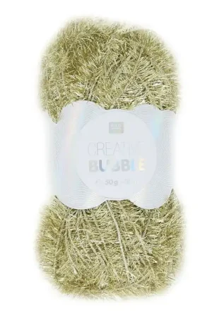 Creative Bubble - Fil à crocheter pour éponge tawashi Or métallisé x50g Consegna Rapida