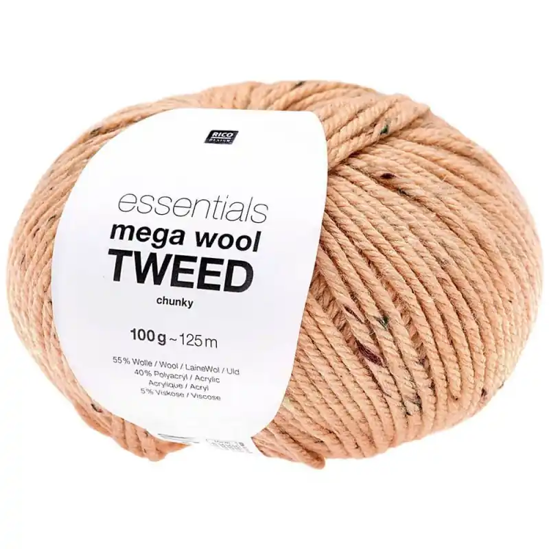 Rico Design Essentials Mega Wool Tweed Chunky Soddisfatti O Rimborsati