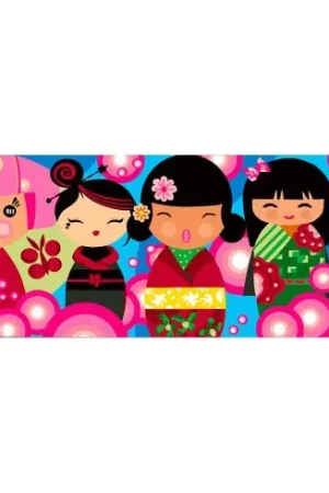 Offerta Canovaccio antico - Le kokeshi - Luc Créations