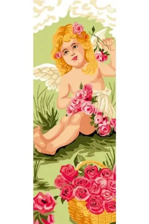 Canovaccio antico - Angelo alle rose - Luc Créations Compra Online