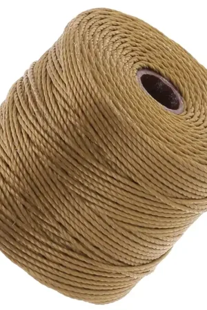 Fil S-LON Bead Cord 0.5 mm - Antique Gold x70m Vendita Finale