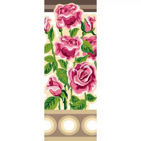 Nuova Collezione Canovaccio antico - Le rose - Luc Créations