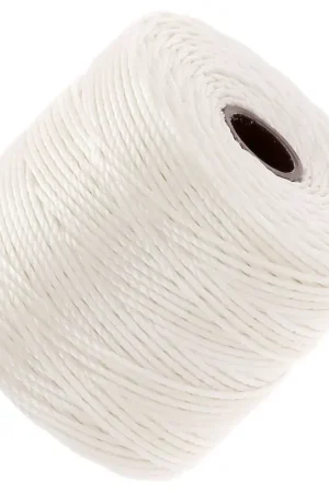 Fil S-LON Bead Cord 0.5 mm - White x70m Più Venduto