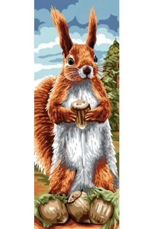 Canovaccio antico - Lo scoiattolo - Luc Créations Spedizione Espresso