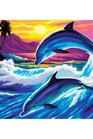 Consegna Rapida Canovaccio antico - Delfini - Luc Créations