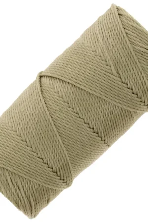 Fil C-LON Fine Weight Bead Cord 0.4 mm - Kaki x45m Esclusivo