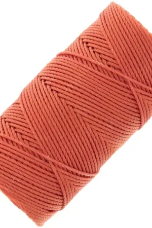 Fil C-LON Fine Weight Bead Cord 0.4 mm - Orange x45m Promozione