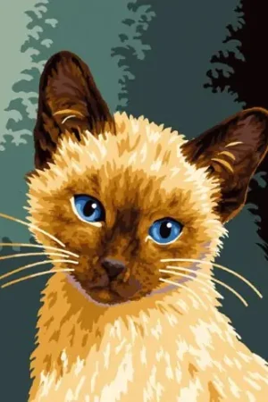 Canovaccio antico - Il siamese - Luc Créations Spedizione Gratuita