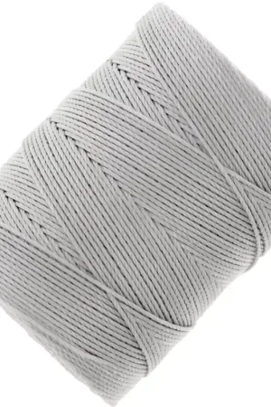 Prezzo Di Fabbrica Fil C-LON Fine Weight Bead Cord 0.4 mm - Silver x124m