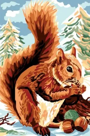 Compra Online Canovaccio antico - Scoiattolo - Luc Créations