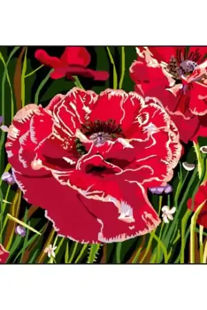 Canovaccio antico - I papaveri - Luc Créations Spedito Oggi