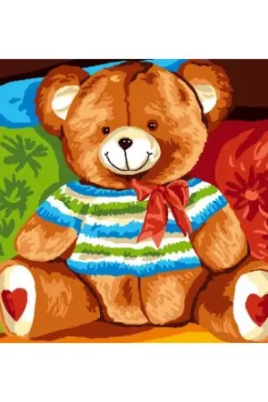 Canovaccio antico - Carino orsacchiotto - Luc Créations Novità