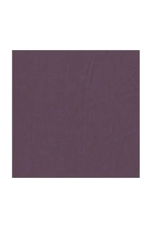 Vendita Finale Tessuto francese Viola scuro in tinta unita - Mas D’Ouvan