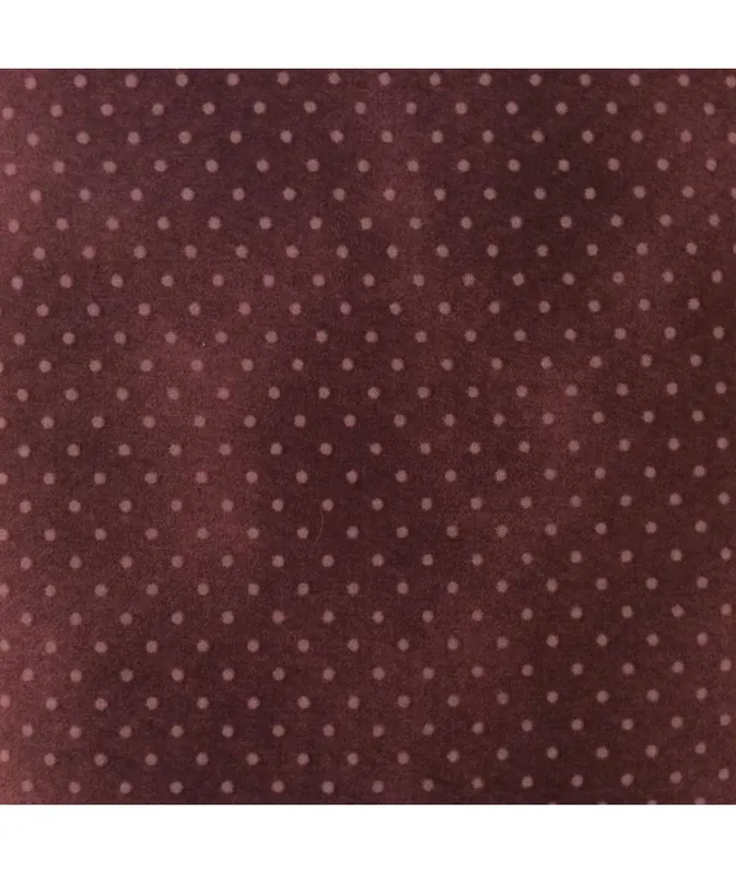 Henry Glass Buggy Barn Basics, Tessuto Viola Sfumato a Pois A Buon Prezzo