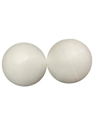 Polistirolo 2 Pezzi da Decorare Sfera Palla 50 MM Prezzo Basso