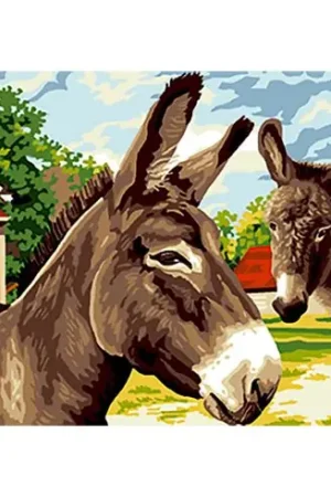 Canovaccio antico - Perla e la sua amica - Luc Créations Prezzo Ridotto