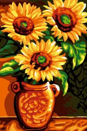 Compra Adesso Canovaccio antico - Girasoli - Luc Créations