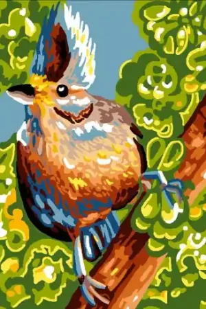 Saldi Canovaccio antico - Strano uccello - Luc Créations