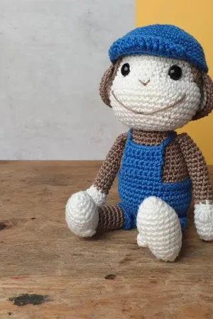 Kit Amigurumi - Scimmia Bryan - Hardicraft Offerta Limitata