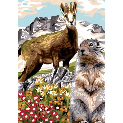 Solo Oggi Canovaccio antico - In altitudine - Luc Créations