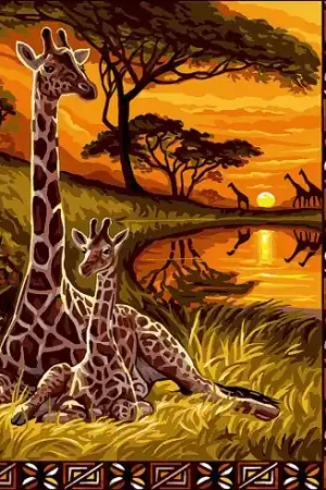 Canovaccio antico - Ricordo d'Africa - Luc Créations Miglior Prezzo