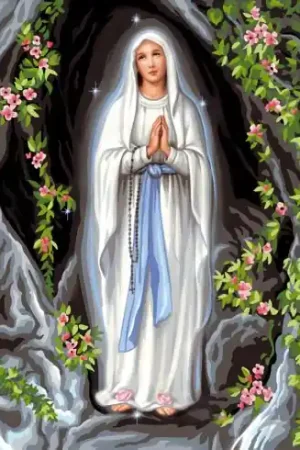 Canovaccio antico - Nostra Signora di Lourdes - Luc Créations Promozione
