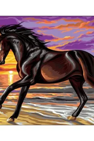 Canovaccio antico - Lo stallone selvaggio - Luc Créations Spedito Oggi