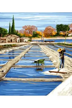 Super Prezzo Canovaccio antico - Le lagune salate - Luc Créations