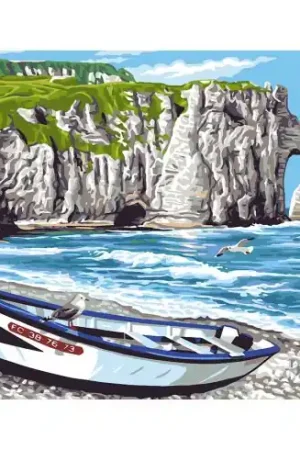 Spedito Oggi Canovaccio antico - Etretat - Luc Créations